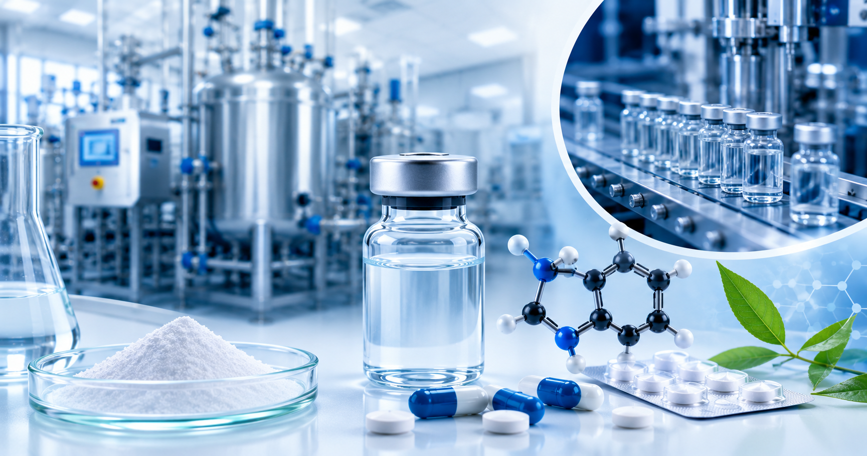 WHO-GMP-certified pharmaceutical manufacturing facility