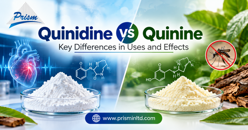 Quinidine vs Quinine: Key Differences in Uses and Effects